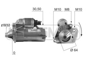MESSMER 220396 starteris 
 Elektros įranga -> Starterio sistema -> Starteris
M000T87881, M0T21471, M0T87881