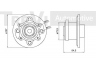 TREVI AUTOMOTIVE WB2033 rato guolio komplektas 
 Ašies montavimas/vairavimo mechanizmas/ratai -> Rato stebulė/montavimas -> Rato guolis
33416774944, 33416774944, 33416786552