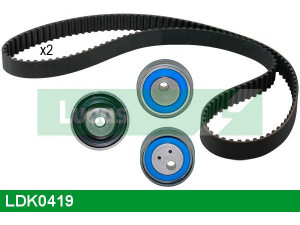 LUCAS ENGINE DRIVE LDK0419 paskirstymo diržo komplektas 
 Techninės priežiūros dalys -> Papildomas remontas