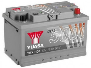 YUASA YBX5100 starterio akumuliatorius 
 Elektros įranga -> Akumuliatorius