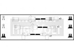 STANDARD OEF960 uždegimo laido komplektas 
 Kibirkšties / kaitinamasis uždegimas -> Uždegimo laidai/jungtys
60564150, 60564151, 60567866, 60573733