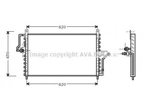 AVA QUALITY COOLING OLA5223 kondensatorius, oro kondicionierius