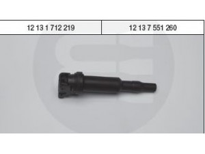 BRECAV 104.003 ritė, uždegimas 
 Kibirkšties / kaitinamasis uždegimas -> Uždegimo ritė
12 13 1 712 219, 12 13 7 551 260
