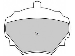 FREMAX FBP-1840 stabdžių trinkelių rinkinys, diskinis stabdys
GBP90266, GBP90271, RTC3164, RTC6591