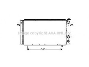 AVA QUALITY COOLING RT2111 radiatorius, variklio aušinimas