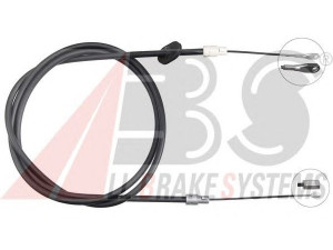 A.B.S. K12451 trosas, stovėjimo stabdys 
 Stabdžių sistema -> Valdymo svirtys/trosai
140 420 07 85, 140 420 18 85, 140 420 38 85
