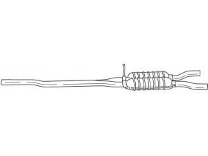 AKS DASIS SG60467 vidurinis duslintuvas