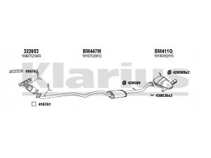 KLARIUS 060463U išmetimo sistema