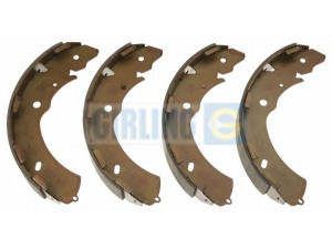 GIRLING 5187689 stabdžių trinkelių komplektas 
 Techninės priežiūros dalys -> Papildomas remontas
4600A018, 4600A106, 4600A122, 26694YC000