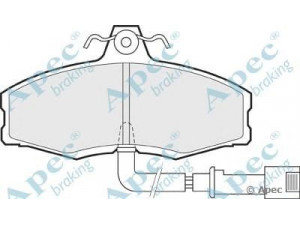 APEC braking PAD386 stabdžių trinkelių rinkinys, diskinis stabdys 
 Techninės priežiūros dalys -> Papildomas remontas
5019982, 5023997