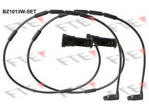 FTE BZ1013W-SET įspėjimo kontaktas, stabdžių trinkelių susidėvėjimas 
 Stabdžių sistema -> Susidėvėjimo indikatorius, stabdžių trinkelės
62 38 399, 90 538 302, 90 538 302
