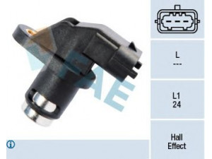 FAE 79228 impulso jutiklis, smagratis; jutiklis, skirstomojo veleno padėtis 
 Elektros įranga -> Jutikliai
5101122AA, 003 153 83 28, 004 153 07 28