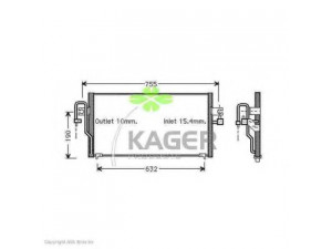 KAGER 94-5084 kondensatorius, oro kondicionierius 
 Oro kondicionavimas -> Kondensatorius
921108B800