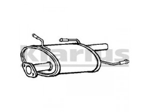 KLARIUS DN415X galinis duslintuvas 
 Išmetimo sistema -> Duslintuvas
2010086R10, 2010086R11, 2010086R10