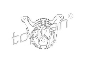 TOPRAN 207 208 variklio montavimas 
 Variklis -> Variklio montavimas -> Variklio montavimo rėmas
13125637, 56 84 178