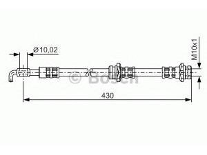 BOSCH 1 987 476 342 stabdžių žarnelė 
 Stabdžių sistema -> Stabdžių žarnelės
97124879, 97124879