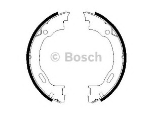 BOSCH 0 986 487 609 stabdžių trinkelių komplektas, stovėjimo stabdis 
 Stabdžių sistema -> Rankinis stabdys
68020 626AA, 68020 626AA, 163 420 02 20