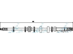 APEC braking HOS3110 stabdžių žarnelė 
 Stabdžių sistema -> Stabdžių žarnelės
46423176, 7735008, 46423176, 7735008