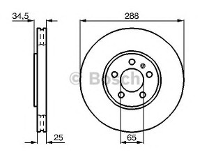 BOSCH 0 986 478 867 stabdžių diskas 
 Dviratė transporto priemonės -> Stabdžių sistema -> Stabdžių diskai / priedai
1J0 615 301 R, 6R0 615 301 A, 1J0 615 301 C