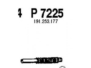 FENNO P7225 išleidimo kolektorius 
 Išmetimo sistema -> Išmetimo vamzdžiai
191253177, 191253177A
