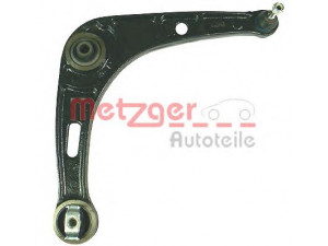 METZGER 58063002 vikšro valdymo svirtis 
 Ašies montavimas/vairavimo mechanizmas/ratai -> Valdymo svirtis/pasukamosios svirties sujungimas -> Vairo trauklės (valdymo svirtis, išilginis balansyras, diago
7700413494, 7700823098