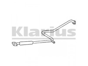 KLARIUS DN328B vidurinis duslintuvas 
 Išmetimo sistema -> Duslintuvas
2003071N00, 2003071N10, 2003071N11