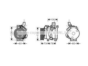 AVA QUALITY COOLING TOK451 kompresorius, oro kondicionierius 
 Oro kondicionavimas -> Kompresorius/dalys
8831042180