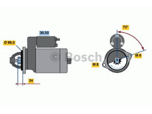 BOSCH 0 986 010 200 starteris 
 Elektros įranga -> Starterio sistema -> Starteris
5558 07, 5558 93, 5580 07, 5580 93