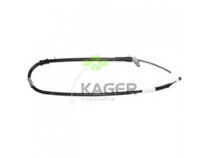 KAGER 19-6520 trosas, stovėjimo stabdys 
 Stabdžių sistema -> Valdymo svirtys/trosai
4643042010