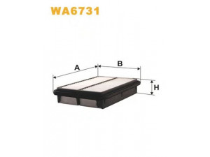 WIX FILTERS WA6731 oro filtras 
 Techninės priežiūros dalys -> Techninės priežiūros intervalai
28113-26000AT, 2811326000