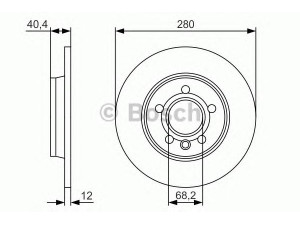 BOSCH 0 986 479 R91 stabdžių diskas 
 Dviratė transporto priemonės -> Stabdžių sistema -> Stabdžių diskai / priedai
701 615 601 A, 701 615 601 A, 701 615 601