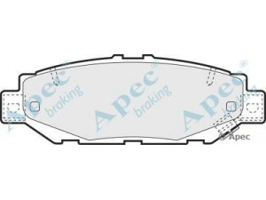 APEC braking PAD1018 stabdžių trinkelių rinkinys, diskinis stabdys 
 Techninės priežiūros dalys -> Papildomas remontas
0446630030, 0449214150, 0449214160