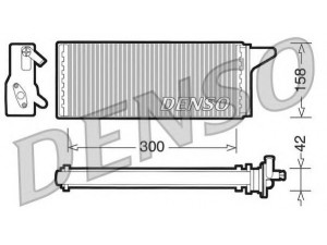 DENSO DRR12001 šilumokaitis, salono šildymas 
 Šildymas / vėdinimas -> Šilumokaitis
46722023, 93927662