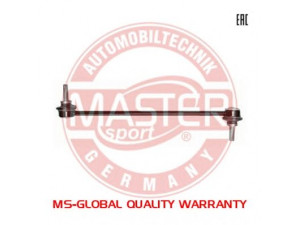 MASTER-SPORT 28334-PCS-MS šarnyro stabilizatorius 
 Ašies montavimas/vairavimo mechanizmas/ratai -> Stabilizatorius/fiksatoriai -> Savaime išsilyginanti atrama
82 00 166 159, 82 00 669 065