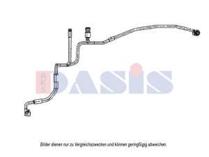 AKS DASIS 885820N aukšto slėgio linija, oro kondicionavimas 
 Oro kondicionavimas -> Žarnelės/vamzdeliai
1313504, 1S7H19N651CC