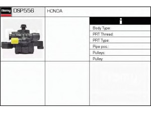 DELCO REMY DSP556 hidraulinis siurblys, vairo sistema 
 Vairavimas -> Vairo pavara/siurblys