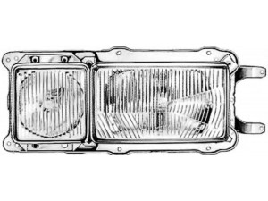 HELLA 1EE 003 737-161 priekinis žibintas
533 941 060