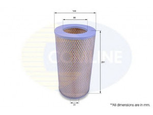 COMLINE CTY12040 oro filtras 
 Techninės priežiūros dalys -> Techninės priežiūros intervalai
17801-54140, 17801-54140-83, 17801-75020