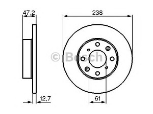 BOSCH 0 986 479 240 stabdžių diskas 
 Stabdžių sistema -> Diskinis stabdys -> Stabdžių diskas
GDB 90829