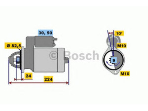 BOSCH 0 001 218 130 starteris