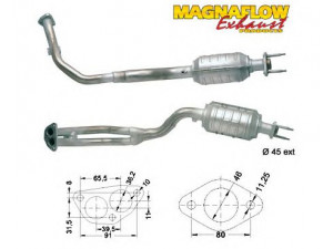 MAGNAFLOW 81848 katalizatoriaus keitiklis 
 Išmetimo sistema -> Katalizatoriaus keitiklis
7791409