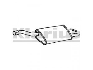 KLARIUS 210690 galinis duslintuvas 
 Išmetimo sistema -> Duslintuvas
1076698, 1133517, 1308626