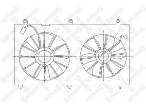 STELLOX 29-99463-SX ventiliatorius, radiatoriaus 
 Aušinimo sistema -> Oro aušinimas
19015-RAA-A02, 19020-RAA-A01, 19030-RAA-A02
