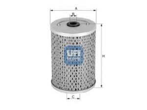 UFI 25.546.01 alyvos filtras 
 Techninės priežiūros dalys -> Techninės priežiūros intervalai
