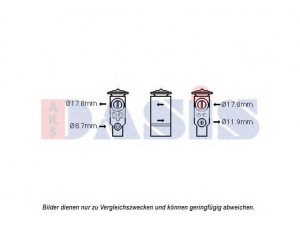 AKS DASIS 840251N išsiplėtimo vožtuvas, oro kondicionavimas 
 Oro kondicionavimas -> Vožtuvai
6461P1
