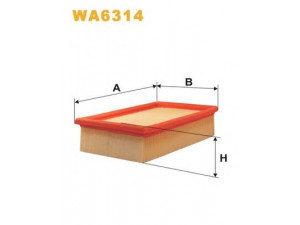 WIX FILTERS WA6314 oro filtras 
 Filtrai -> Oro filtras
1444Q5, 7701040285