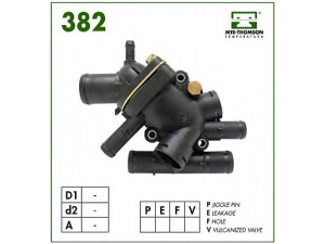 MTE-THOMSON 382.89 termostatas, aušinimo skystis 
 Aušinimo sistema -> Termostatas/tarpiklis -> Thermostat
4400311, 7700.109.641, 7700.112.491