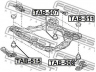 FEBEST TAB-515 stebulės laikiklio įvorė 
 Ašies montavimas/vairavimo mechanizmas/ratai -> Ašies atrama/ašies korpusas/ašies montavimas -> Pasukamojo veleno sujungimas
52211-28010