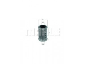 KNECHT OX 115 alyvos filtras 
 Techninės priežiūros dalys -> Techninės priežiūros intervalai
9R630701000, 58038005000, 58038005100