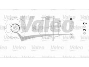 VALEO 436496 kintamosios srovės generatorius